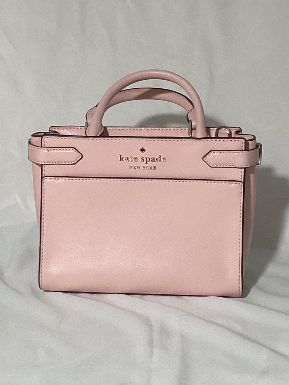 Kate Spade Staci Medium Satchel Bag Chalk Pink - Excellent Condition!